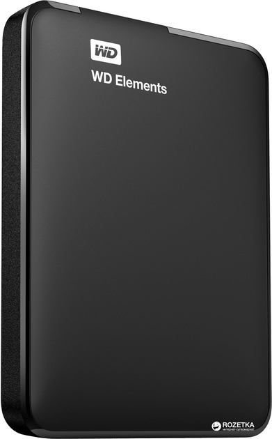 Жесткий диск Western Digital Elements 1TB WDBUZG0010BBK-WESN 2.5 USB 3.0 External Black - изображение 3