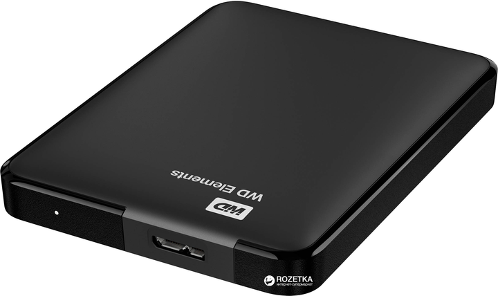 Жесткий диск Western Digital Elements 1TB WDBUZG0010BBK-WESN 2.5 USB 3.0 External Black - изображение 5
