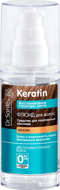 Флюид для волос Dr.Sante Keratin 50 мл (4823015935459) - изображение 2