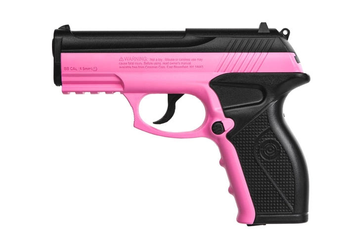 Пистолет пневматический CROSMAN Wildcat (розовый, с кобурой) Crosman Розовый - изображение 2