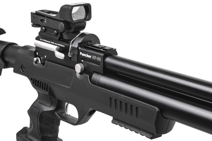 Пістолет пневматичний Kral NP-03 PCP кал.4,5 мм Kral Arms Чорний - зображення 2