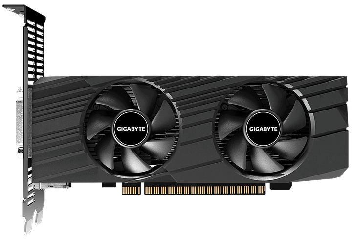 Видеокарта Gigabyte PCI-Ex GeForce GTX 1650 OC Low Profile 4G 4GB