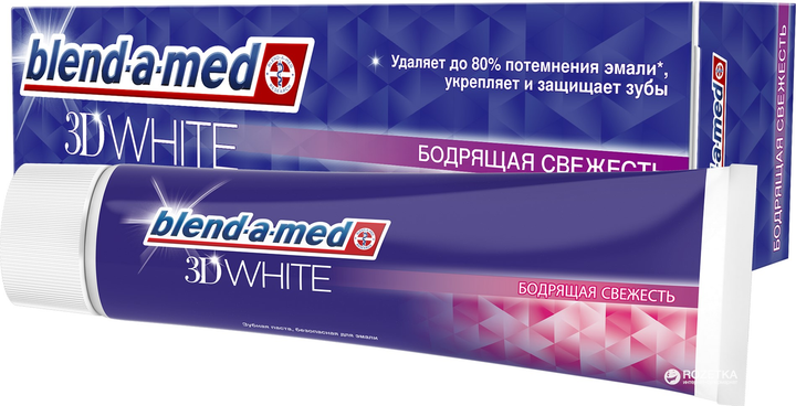 Зубная паста Blend-a-med 3D White Бодрящая Свежесть 100 мл ...