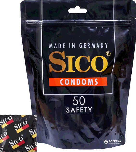 Презервативи Sico Safety 50 шт. (4013006121408/4013006128506) – в ...