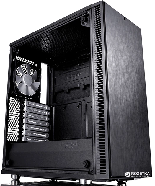 Корпус Fractal Design Define C TG Black (FD-CA-DEF-C-BK-TG) - изображение 2