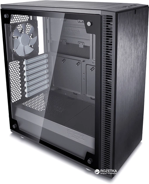 Корпус Fractal Design Define C TG Black (FD-CA-DEF-C-BK-TG) - изображение 11