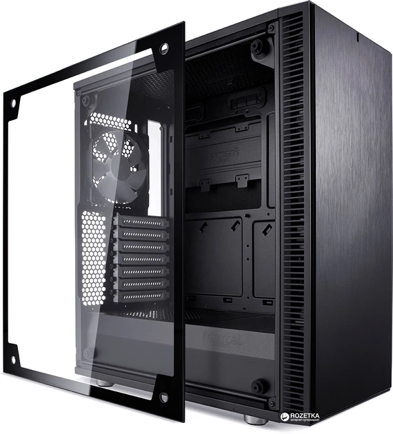 Корпус Fractal Design Define C TG Black (FD-CA-DEF-C-BK-TG) - изображение 13