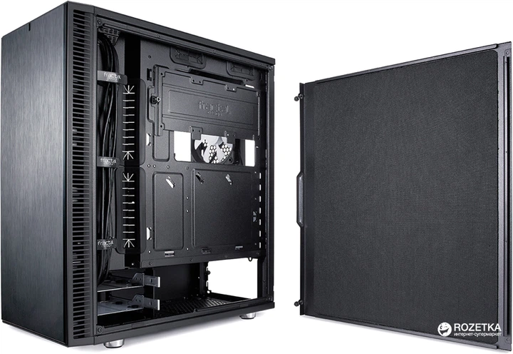 Корпус Fractal Design Define C TG Black (FD-CA-DEF-C-BK-TG) - изображение 15