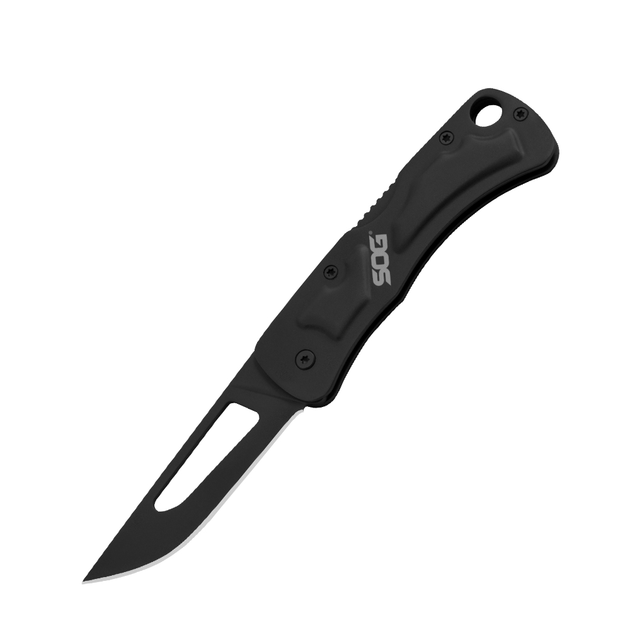 Нож SOG Centi II Back Lock Black (CE1012-CP) - изображение 1