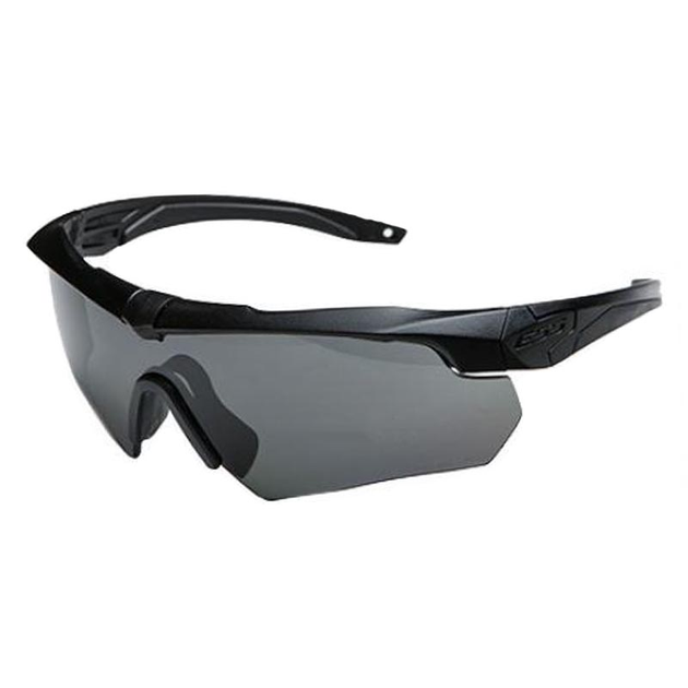 Очки тактические ESS Crossbow (5 цвет. линз, очки для линз с диоптриями, резинка), жесткий кейс - изображение 1