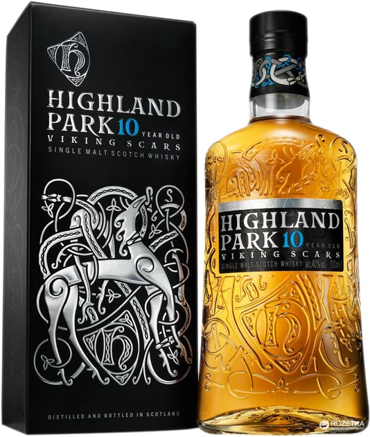 Виски Highland Park 10 лет выдержки 0.7 л 40% (5010314303556