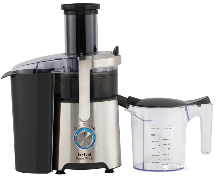 Соковыжималка центробежная TEFAL Easy Fruit ZE610D38 - изображение 2