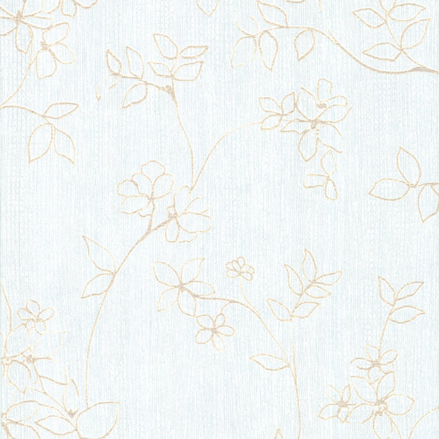 Обои Dekens Bel Air Collection 0.53 x 10 м Бежево-голубой 48401 - зображення 1