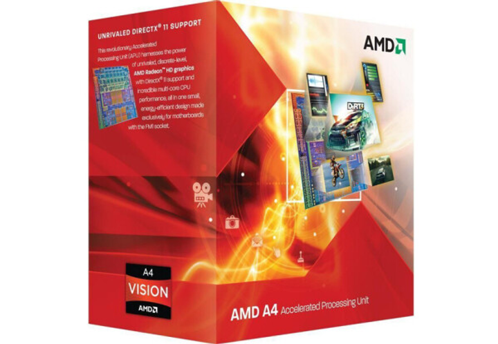 Процессор AMD A4-3300 2.5GHz/1MB (AD3300OJGXBOX) sFM1 BOX – фото ...