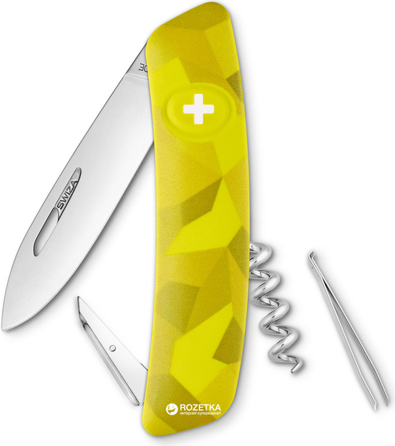 Швейцарський ніж Swiza C01 Velor Yellow (KNI.0010.2080) - зображення 1