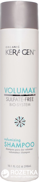 Акція на Шампунь Organic Keragen Volumizing Sulfat-free Bio-system Shampoo з кератином і колагеном 298 мл від Rozetka