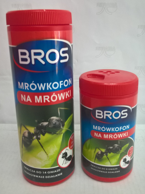 Набор средств от муравьев Bros (Брос) порошок, 120 г + 60 г Польша ...