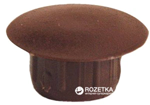 Заглушка отвору Hafele D12/18 RAL8014 500 шт Темно-коричнева (045.00.136) - Фото 1 Заглушка отвору Hafele D12/18 RAL8014 500 шт Темно-коричнева (045.00.136) - зображення 1