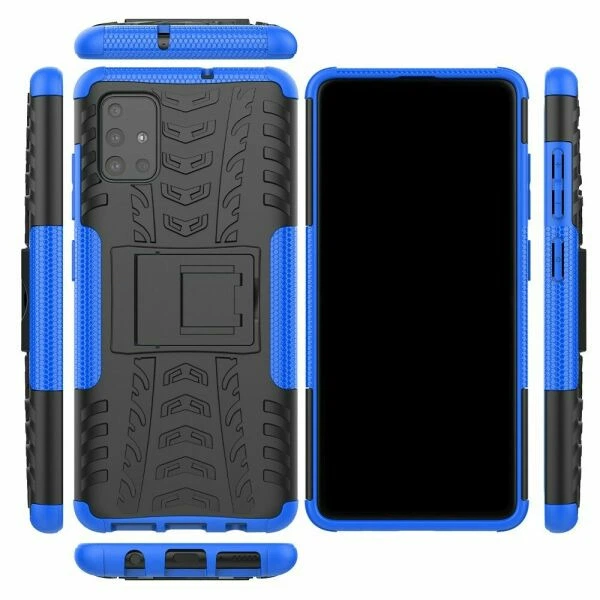 Протиударний чохол UniCase Hybrid X для Samsung Galaxy A51 (А515) - Blue - зображення 2