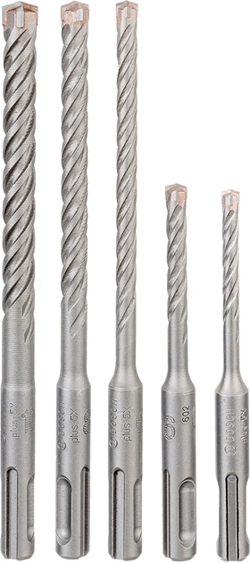 Набір бурів Bosch SDS-plus 5X 5/6/6/8/10 мм 5 шт. Bosch - купити в Україні