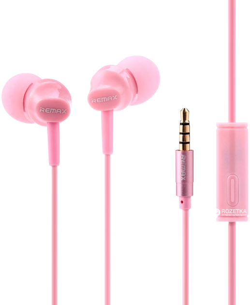 Наушники Remax RM-501 Earphone Pink купить в интернет-магазине ROZETKA ...