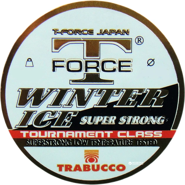 Волосінь Trabucco T-Force Winter Ice Super Strong 25 м 0.300 мм 12 кг (053-36-300) - Фото 2 Волосінь Trabucco T-Force Winter Ice Super Strong 25 м 0.300 мм 12 кг (053-36-300) - зображення 2