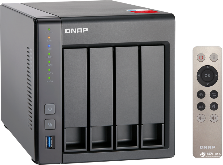 Сетевое хранилище QNAP TS-451+-2G - изображение 2