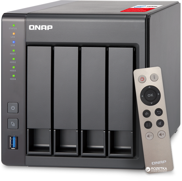 Сетевое хранилище QNAP TS-451+-2G - изображение 3