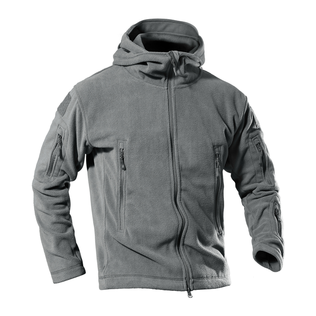 Тактична флісова куртка/кофта Pave Hawk grey L Pave Hawk (new_69122) - изображение 1