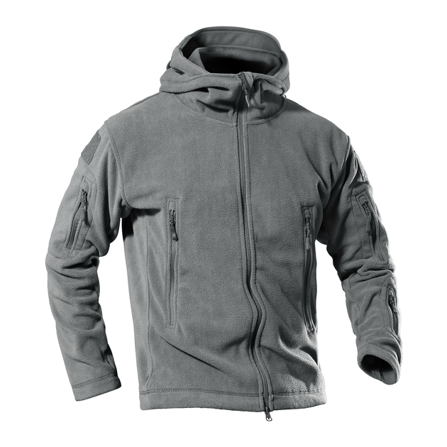 Тактична флісова куртка/кофта Pave Hawk grey S Pave Hawk (new_69124) - изображение 1