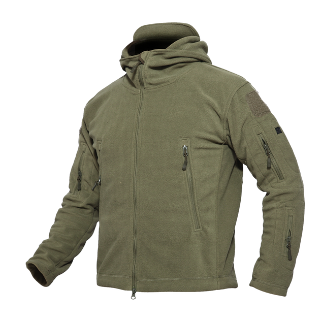 Тактична флісова куртка/кофта Pave Hawk olive L Pave Hawk (new_69168) - изображение 1