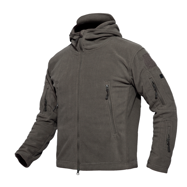 Тактична флісова куртка/кофта Pave Hawk grey M Pave Hawk (new_69123) - изображение 2