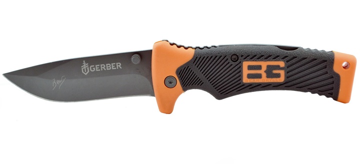 Туристичний ніж для виживання Gerber Scout Bear Grylls + чохол (31-000752) - зображення 1