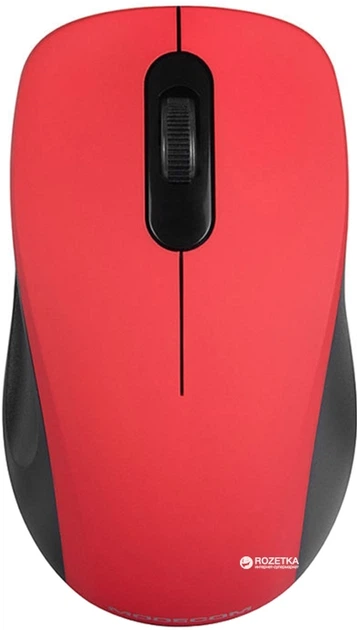 Миша Modecom MC-WM10S Silent Wireless Red (M-MC-WM10S-500) - Фото 1 Миша Modecom MC-WM10S Silent Wireless Red (M-MC-WM10S-500) - зображення 1