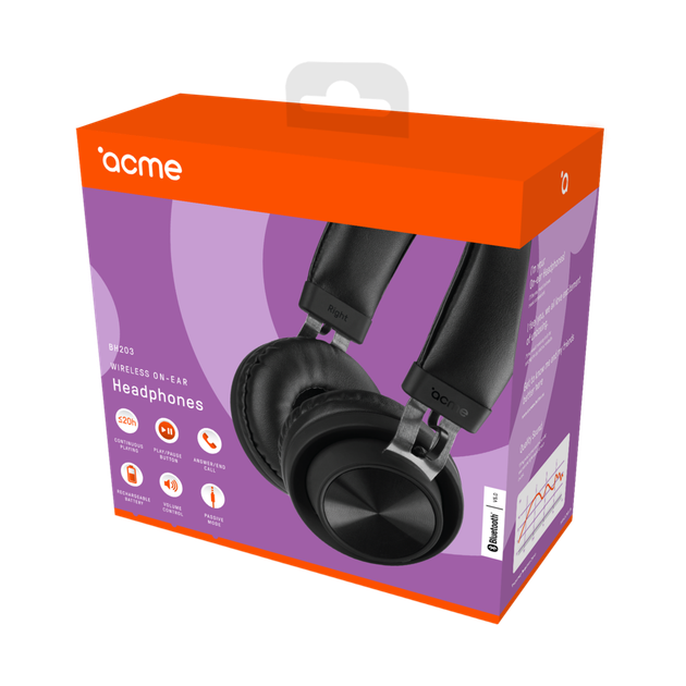 Наушники Acme BH203 Bluetooth Headset (4770070879436) - Фото 6 Наушники Acme BH203 Bluetooth Headset (4770070879436) - изображение 6
