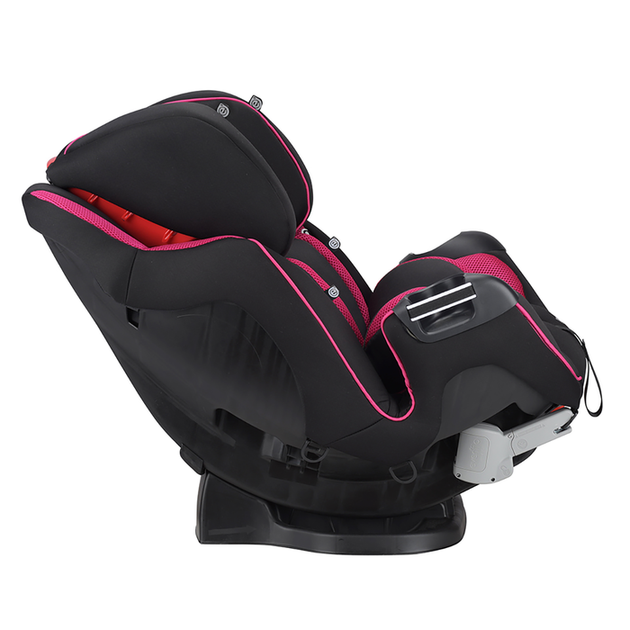 Детское автокресло Evenflo Symphony ELITE с автодотяжкой IsoFix Raspberry Sorbet - изображение 4
