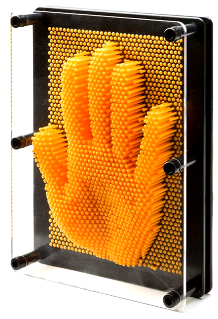 Экспресс-скульптор PIN - ART 3D Fuzion Пин-арт большой 20 см (пластик ...
