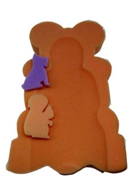 Коврик поролоновый в ванночку большой оранжевый 59717 (TSI) – Безопасно ...