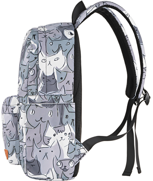 Рюкзак 2E TeensPack 13" Cats Grey (2E-BPT6114GC) - зображення 4