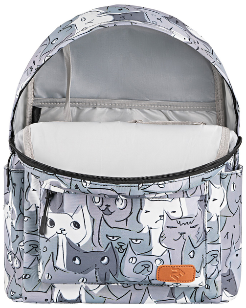 Рюкзак 2E TeensPack 13" Cats Grey (2E-BPT6114GC) - зображення 6