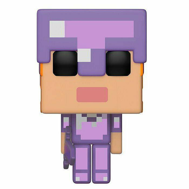 Фигурка Funko Pop Фанко Поп Майнкрафт Алекс в зачарованной алмазной ...