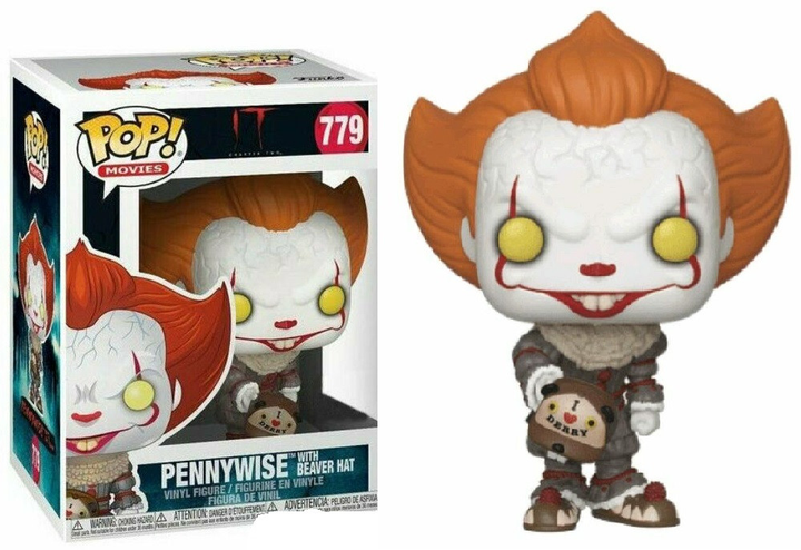 Фигурка Funko Pop Фанко Поп IT Pennywise Оно Пеннивайз с шляпой бобра ...