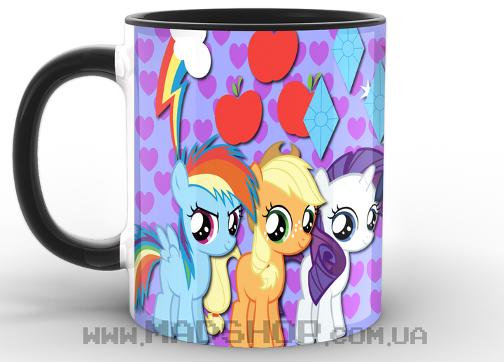 Кружка чашка My little pony шарики - изображение 4
