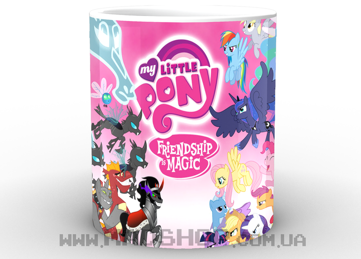Кружка чашка My little pony friendship is magic ponies vs 2 by deltaraen - изображение 2