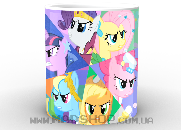 Кружка чашка My little pony смелые - Фото 2 Кружка чашка My little pony смелые - изображение 2