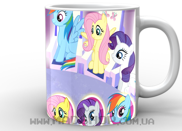 Кружка чашка My little pony персонажи - изображение 3