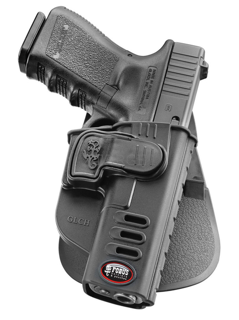 Кобура Fobus для Glock-17/19 із кріпленням на ремінь. 23702326 - зображення 1