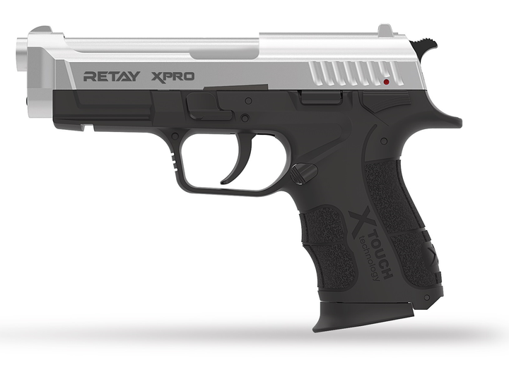 Пістолет стартовий Retay XPro кал. 9 мм. Колір - chrome. 11950604 - зображення 1