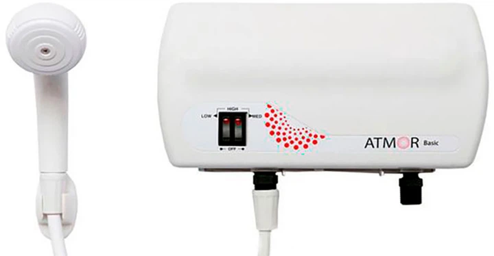 Электрический проточный водонагреватель ATMOR Basic 5кВт/220В – фото ...