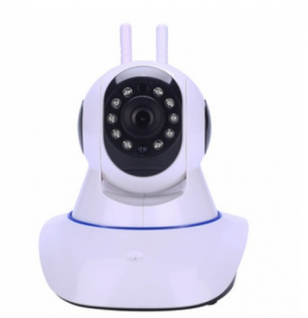 Бездротова WiFi камера відеоспостереження Smart Net Camera Q6S поворотна, з двостороннім зв'язком, відеоняня + Карта пам'яті 32Гб - зображення 4